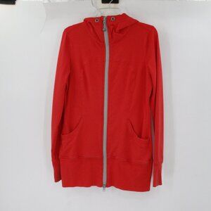 Lululemon Scuba Hoodie Womens 10 Full Zip Jacket Athletic Thumbholes Casual